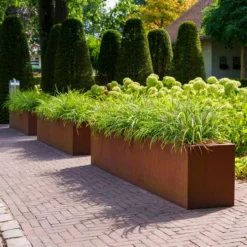CA7 -ADEZZ Garden Style Store ADEZZ Planters20Corten CA 044 11