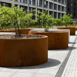 CT8.2 -ADEZZ Garden Style Store ADEZZ Planters20Corten CT 007 1