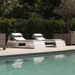 SL020 Sunlounger Original 1 White/RAL 6 SL020 Sunlounger Original 1 White/RAL -ADEZZ Garden Style Store MAMEP200059