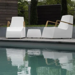 P008 Pouf White/RAL -ADEZZ Garden Style Store One20To20Sit20original2029